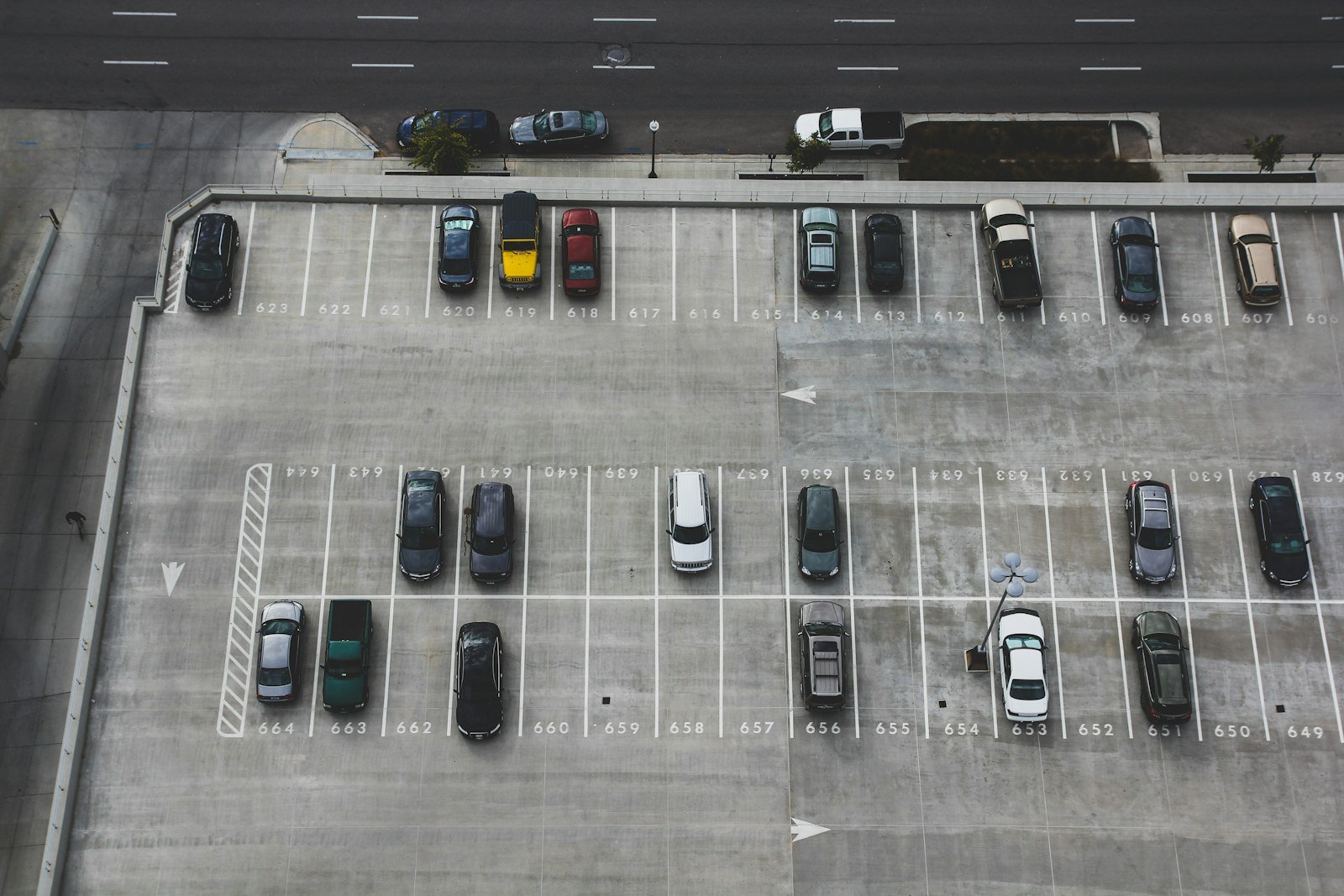 Map-style aerial view near the All State Auto Parts Columbus facility